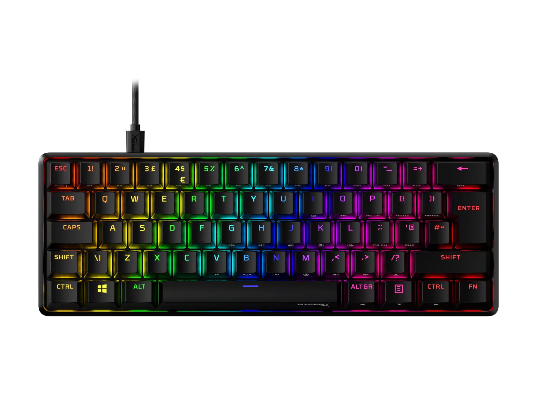 HyperX Alloy Origins 60 Mechanical Gaming Keyboard- 6P6K8AA
