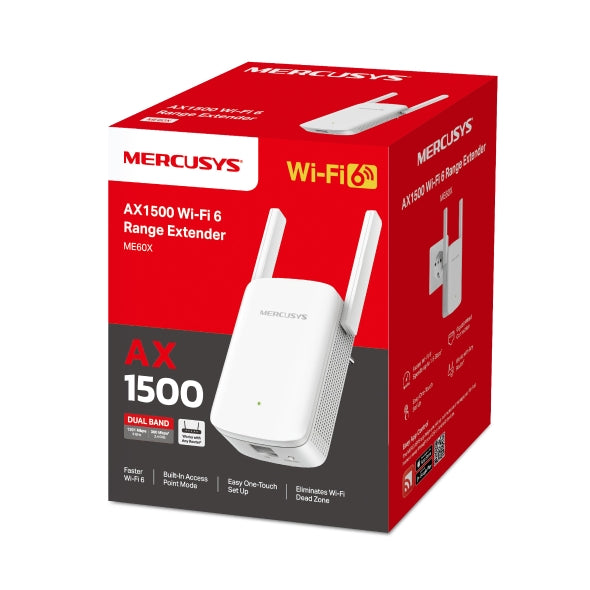 AX1500 Wi-Fi 6 Range Extender - ME60X