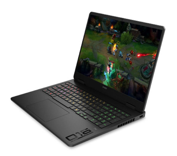 كمبيوتر محمول للألعاب HP OMEN 16-am0007ne Core i7-14650HX، ذاكرة DDR5 سعة 16 جيجابايت، قرص SSD سعة 512 جيجابايت، بطاقة رسومات RTX 5050 سعة 8 جيجابايت، شاشة 16 بوصة بدقة 2K وتردد 144 هرتز، لون أسود قاتم - C08QWEA