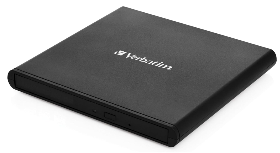 VERBATIM MOBILE DVD REWRITER USB 2.0 BLACK (LIGHT VERSION) 53504