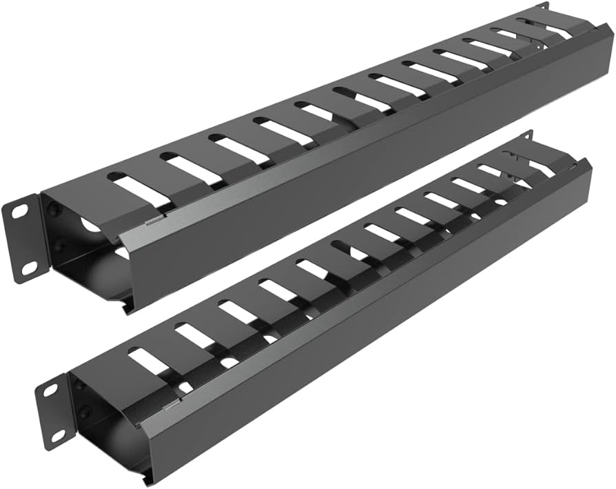 Trippelex 1U Metallic Cable Manager