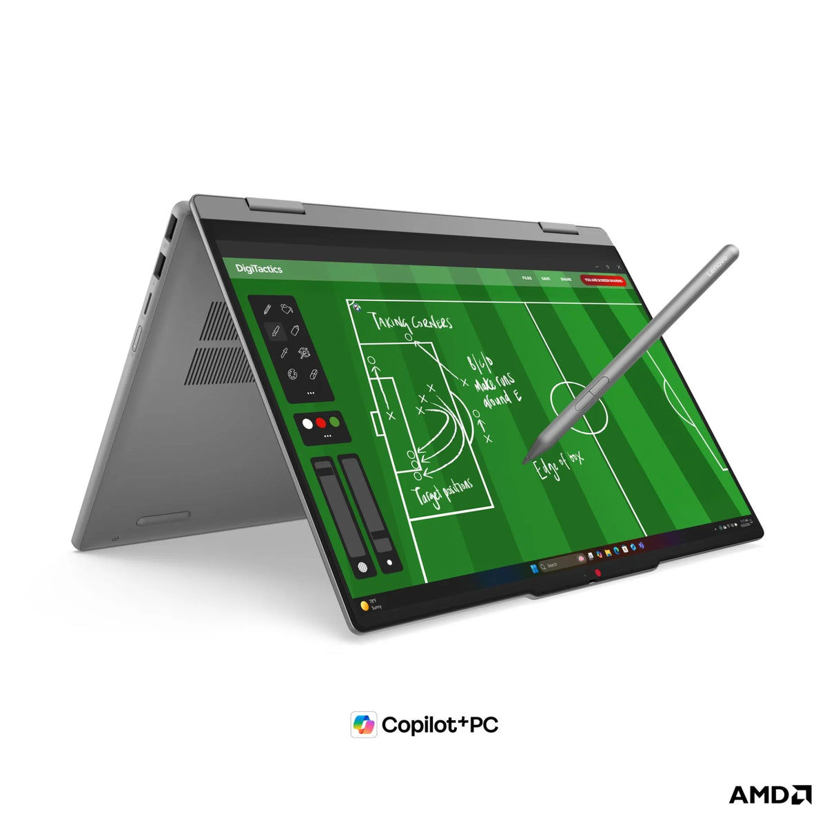 Lenovo IdeaPad 5 2-in-1 14AHP11 -AMD Ryzen 7 - 16GB RAM - 512GB SSD - 14 inches WUXGA OLED 600nits Touch- Windows 11 Home - 1 Year Warranty - 83UJ000CAX