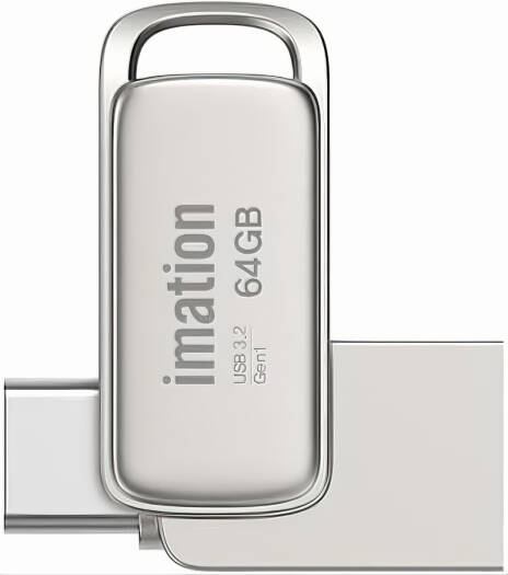 Imation USB 3.2 Gen1 Z1- OTG Pearl Nickel 64GB