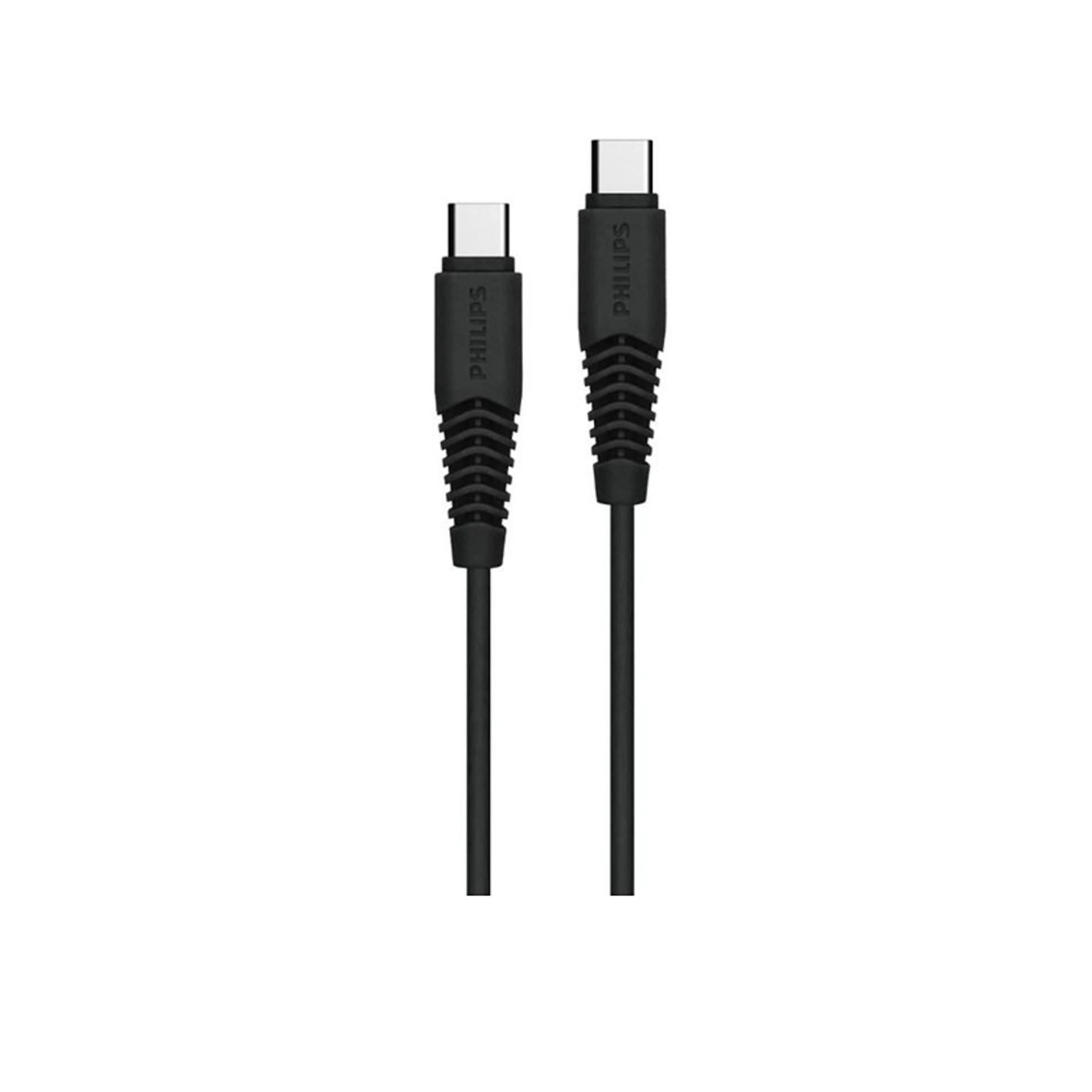 Philips USB-C to USB-C Cable DLC5531CB 1.2M Black