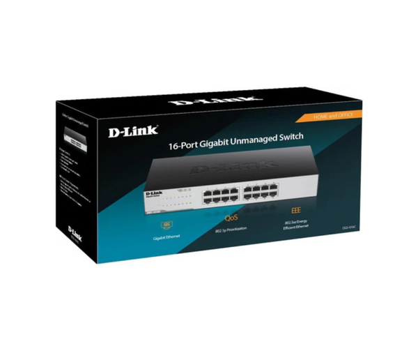 D-Link 16 Port Unmanage Switch (DGS-1016C)