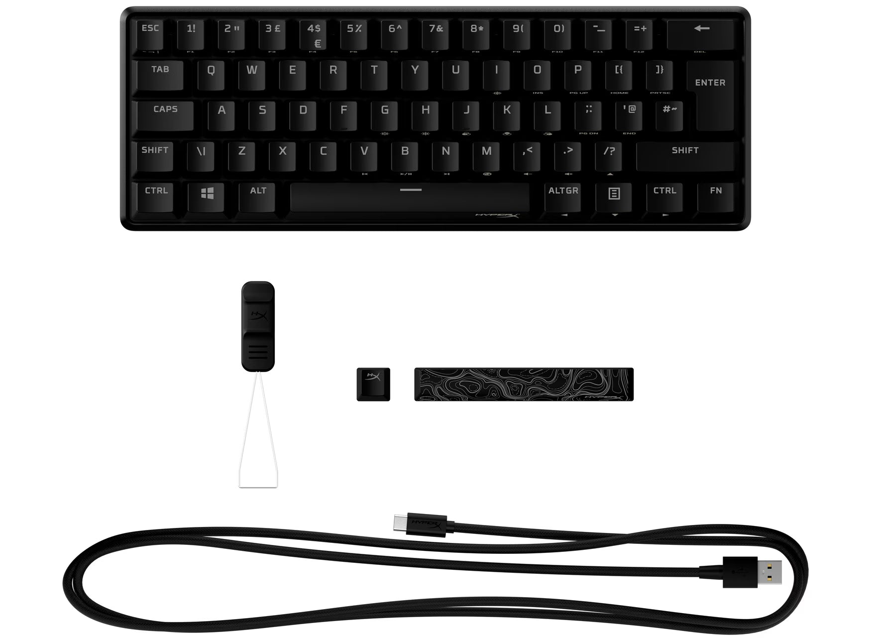 HyperX Alloy Origins 60 Mechanical Gaming Keyboard- 6P6K8AA