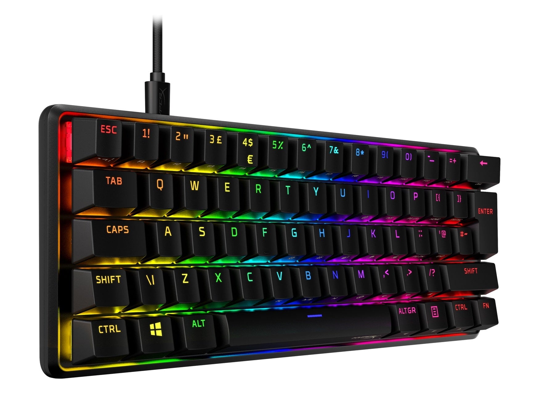 HyperX Alloy Origins 60 Mechanical Gaming Keyboard- 6P6K8AA