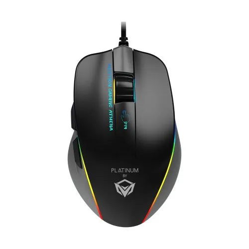 Platinum MT-GM23_2023-A-PLAT Gaming Mouse – 12800 DPI, RGB Backlit, 6D Buttons, USB Wired