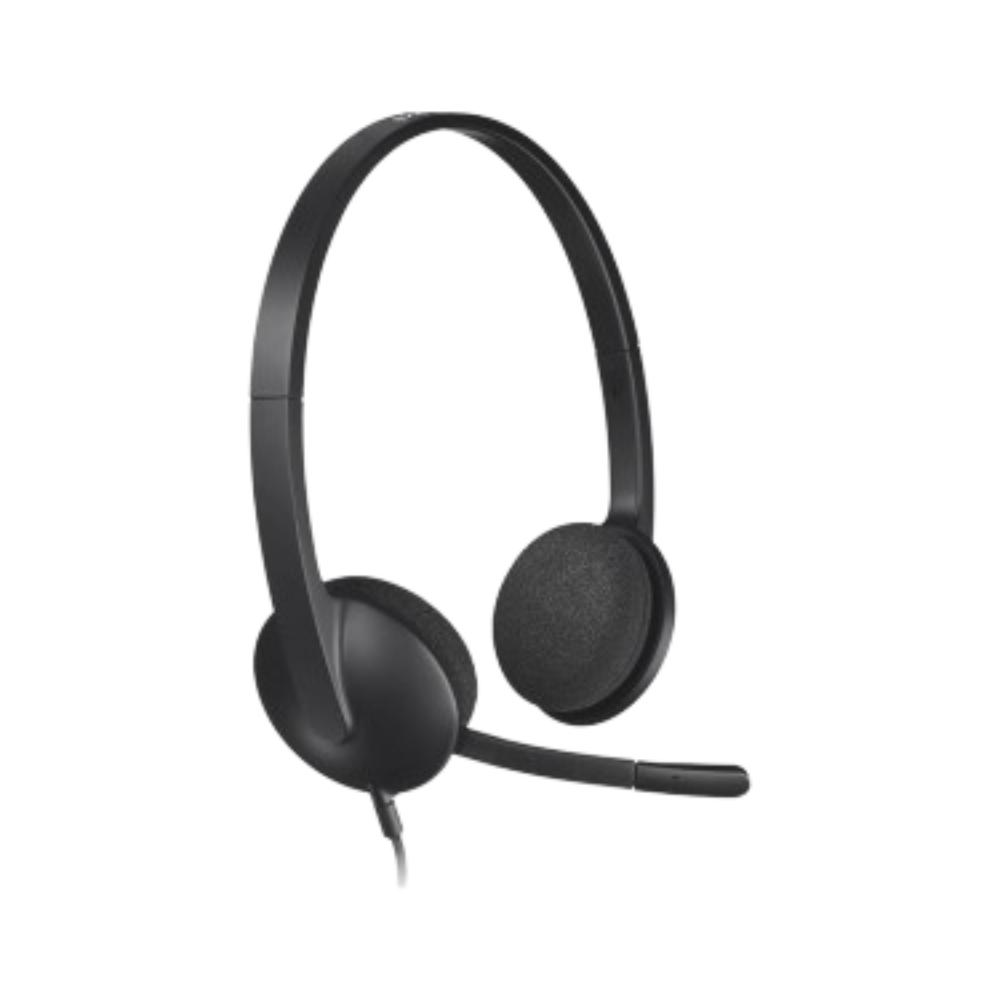 Logitech Usb Headset With Built In Mic H340