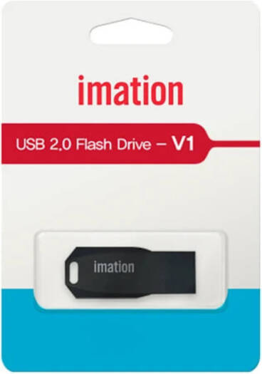 FLASH DRIVE IMATION 16GB USB 2.0 V1-BLACK