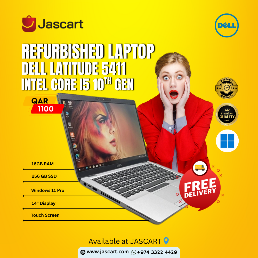 Dell Latitude 5411 – Intel® Core™ i5 (10th Gen)